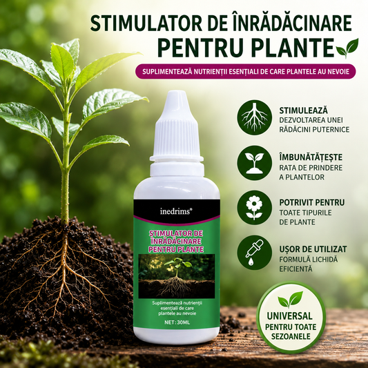 Stimulator de Înrădăcinare pentru Plante – 30 ml